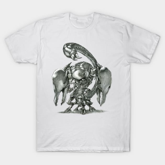 The Giant Imperius Scorpion T-Shirt by gregorytitus